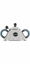 Alessi Zuckerdose mit Löffel blau 9097