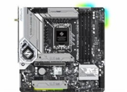 BAZAR - ASRock MB Sc LGA1700 B760M STEEL LEGEND WIFI, Intel B760, 4xDDR5, 1xDP, 1xHDMI, WI-FI, mATX - Po opravě (Bez pří