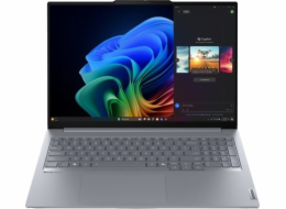 Lenovo ThinkBook 16 G7 QOY Qualcomm Snapdragon X1P-42-100 Laptop 40,6 cm (16") WUXGA 32 GB LPDDR5x-SDRAM 512 GB SSD Wi-Fi 7 (802.11be) Windows 11 Pro Šedá