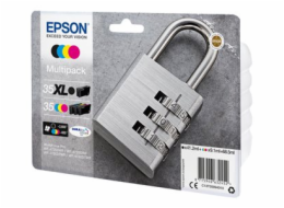 Epson 35XL Multipack - 4-balení - XL - černá, žlutá, azurová, purpurová - originální - blistr s RF / akustickým alarmem - inkoustová cartridge - pro WorkForce Pro WF-4720, WF-4720DWF, WF-4725DWF, WF-4