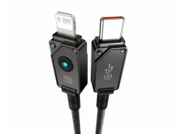 Baseus Unbreakable Kabel USB C na iP 1 m 20 W černý