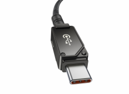 Baseus Unbreakable Kabel USB C na USB C 2 m 100 W bílá