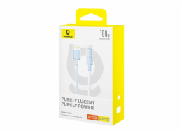 Baseus Gem Rychlonabíjecí kabel USB A na USB C 2 m 100 W Modrá