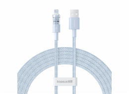 Baseus Gem Rychlonabíjecí kabel USB na IP 2,4A 2 m Modrá