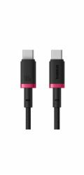 Rychlonabíjecí kabel Baseus Dura USB-C/USB-C 1m 100W červeno černý