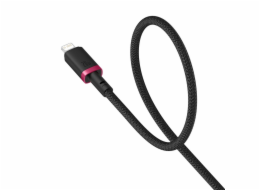 Baseus Dura Rychlonabíjecí kabel typu C pro iP 20 W 1 m černý, Červená
