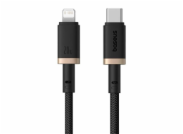 Baseus Dura Rychlonabíjecí kabel typu C pro iP 20 W 1 m černý, zlatý