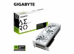 GIGABYTE VGA NVIDIA GeForce RTX 5070 AERO OC 12G, 12G GDDR7, 3xDP, 1xHDMI