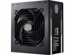 Cooler Master MWE Gold 750 V2 ATX 3.1 napájecí zdroj 750 W 24-pin ATX Černá