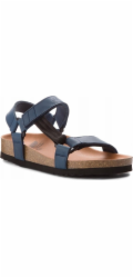 FOOTWEAR HEAVEN AD MED MF230091007 VELIKOST. 40 BARVA MODRÁ