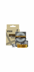 Epson LabelWorks LK-5KBM - Černá na metalické zlaté - Role (1,8 cm x 9 m) 1 kazeta/y závěsný box - pásková kazeta - pro LabelWorks LW-C410, LW-C610