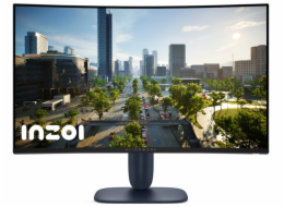 Alienware 32 Gaming Monitor AW3225DM - LED monitor - hraní her - zakřivená - 32" (31.5" zobrazitelný) - 2560 x 1440 QHD @ 180 Hz - VA - 400 cd/m2 - 3000:1 - DisplayHDR 400 - 1 ms - 2xHDMI, DisplayPort