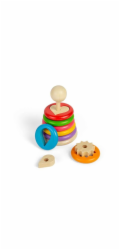 Bigjigs Toys Nasazování tvarů na tyč