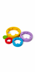 Bigjigs Toys Skládací květinová věž