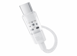Baseus Gem Rychlonabíjecí kabel USB C na USB C 2 m 100 W Bílá