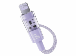 Baseus Gem Rychlonabíjecí kabel USB-C na iP 2 m 20 W Fialová