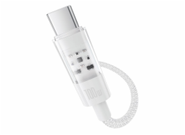 Baseus Gem Rychlonabíjecí kabel USB A na USB C 1 m 100 W Bílá