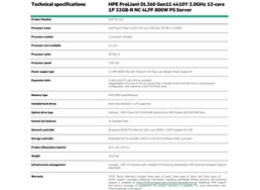 HPE PL DL360g11 4510 (2.4G/12C) 2x32G 2x960G VROC 4LFF LPC 2x800W 4x1G Smart Choice