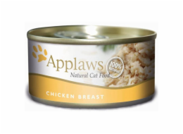 APPLAWS Chicken breast in broth - mokré krmivo pro kočky - 156g