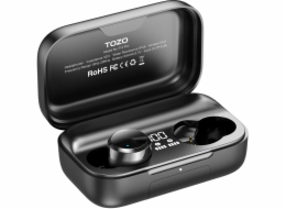 TOZO T12 PRO True Wireless Stereo (TWS) In-Ear USB Type-C Bluetooth Headset Black