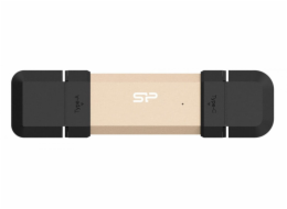 Silicon Power DS72 USB paměť 250 GB USB Type-A / USB Type-C 3.2 Gen 2 (3.1 Gen 2) Zlato