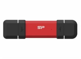 Silicon Power DS72 USB paměť 250 GB USB Type-A / USB Type-C 3.2 Gen 2 (3.1 Gen 2) Červená