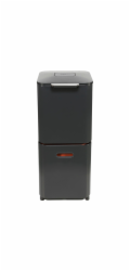 Joseph Joseph Waste Bin Totem 40 L Grey