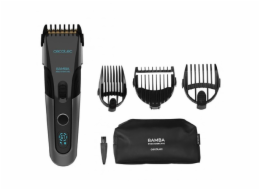 Zastřihávač vlasů Cecotec, 3374, Bamba PrecisionCare, nerezová čepel, digitální displej, funkce zámku, 3 nástavce, nabíjecí základna