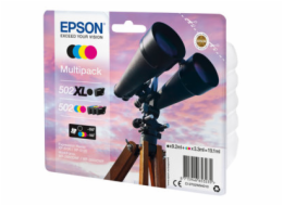 Epson 502XL Multipack - 4-balení - 19.1 ml - Vysoká kapacita - černá, žlutá, azurová, purpurová - originální - blistr s RF / akustickým alarmem - inkoustová cartridge - pro Expression Home XP-5100, XP