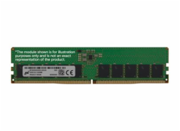 Micron - DDR5 - modul - 16 GB - DIMM 288-pin - 3200 MHz / PC5-51200 - CL52 - hodinový nepředzpracovaný - ECC