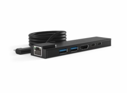 Compulocks 1-Meter Cable USB-C Hub - Dokovací stanice - USB-C - HDMI - 10Mb LAN
