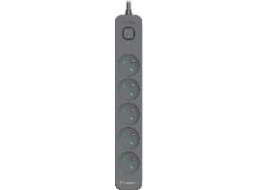 Tracer 47024 Zebra mobile ready 1,5m (5 zásuvek + 2USB 2,1A)