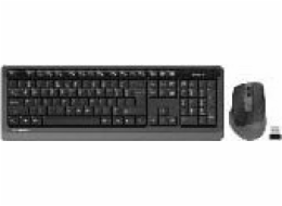 Sada A4Tech 47478 FStyler 2,4G FG1035 RF Nano Grey
