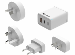 Sandberg 441-59 3v1 TravelCharger EU+UK+US+AUS