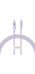 Baseus Gem Rychlonabíjecí kabel USB-C na iP 1 m 20 W Fialová