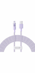 Baseus Gem Rychlonabíjecí kabel USB na IP 2,4A 2 m Fialová