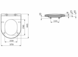 KRYT WC LAUFEN H8989660000