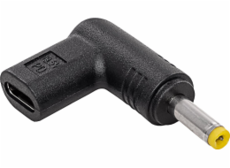 AKYGA AK-ND-C04 Adaptér 4,0 x 1,7 mm zástrčka pro univerzální USB-C napájecí zdroj / 4,0 x 1,7 mm