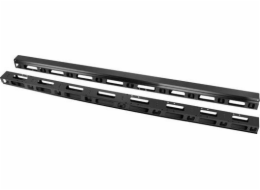 Lanberg Sada 2 ks organizérů 42U pro stojací skříně AK-1210-B