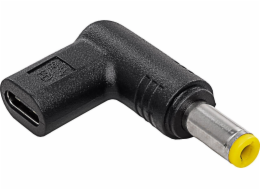 AKYGA Adaptér 5,5 x 2,5 zástrčka pro univerzální napájecí zdroj AK-ND-C01 USB-C / 5,5 x 2,5 mm
