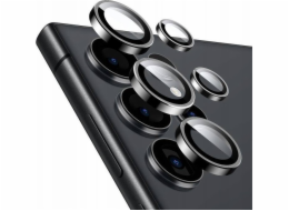 CRONG Tvrzené sklo pro Samsung Galaxy S24 Ultra Objektiv fotoaparátu Black