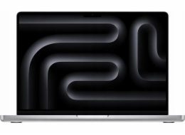 Apple MacBook Pro 14.2: M3 8/10, 16 GB, 1 TB SSD – stříbrný