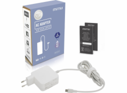 Mitsu USB typ C napájecí adaptér 45W bílý