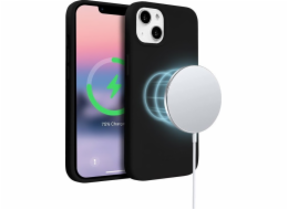 CRONG Barevný magnetický kryt iPhone 14 / iPhone 13 MagSafe Black