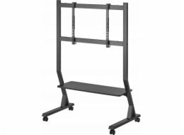 Techly Mobilní TV stojan 45-90 palců, 60 kg, AV police