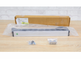 Digitus PDU 19" Rack napájecí lišta, 8x zásuvka s ochrannými kontakty unischuko 16A/230V, 1x vidlice IEC C20, 16A, 2m napájecí kabel, Hliník