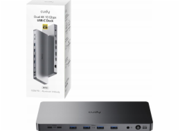 Cudy Dokovací stanice CS70013-in-1 Dual 4K