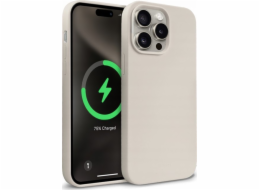 CRONG Magnetické pouzdro Color Cover – iPhone 15 Pro Max MagSafe Stone Beige