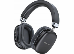 AWEI AT7 Bluetooth sluchátka na uši černá