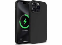 CRONG Magnetické pouzdro Color Cover – iPhone 15 Pro Max MagSafe Black